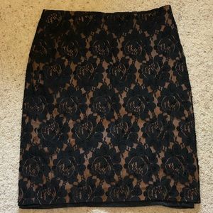 Size 12 Beaded Lace Skirt